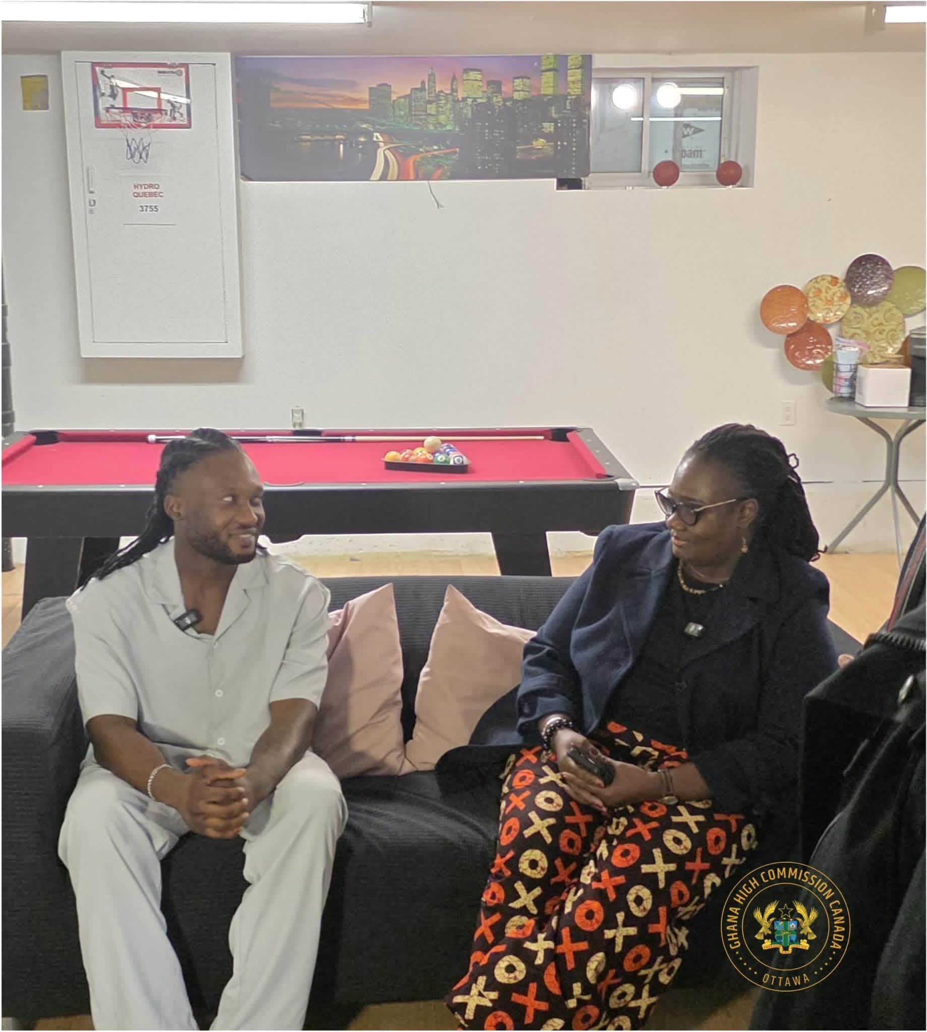 Visited by the Ghana High Commission Canada